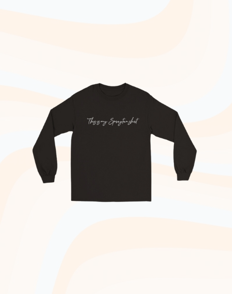 This is my Spraytan Shirt Långärmad tröja