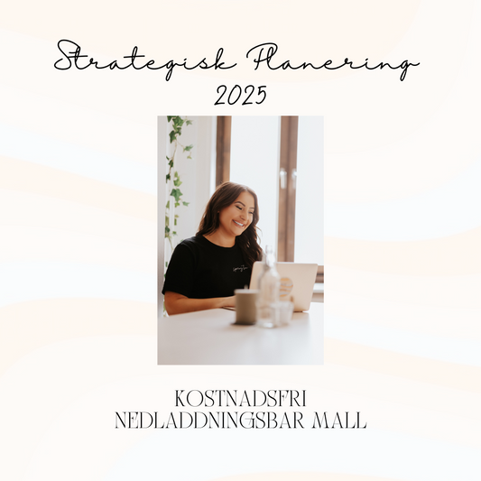 Strategisk Planering 2025 [Kostnadsfri Mall]